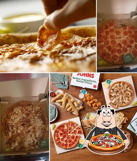 At Papa Johns Pizza, you can taste pizza