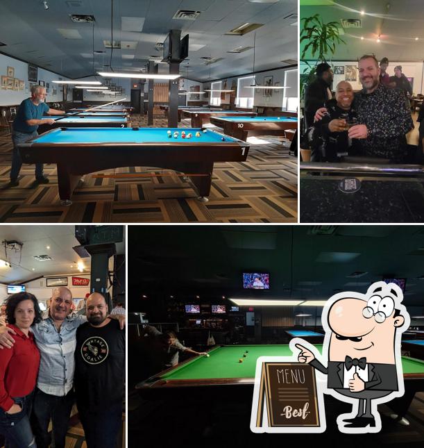 Billiards Academy & Sports Lounge in Toronto Restaurant menu and reviews