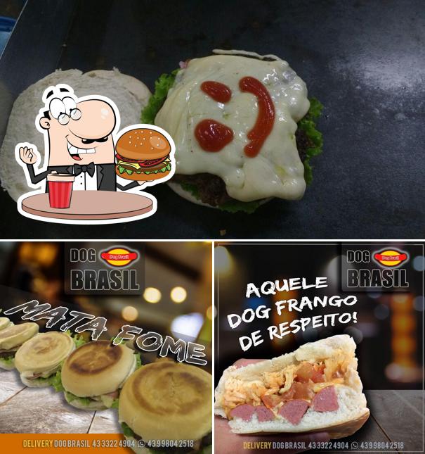 Os hambúrgueres do Dog Brasil (Lanches Londrina) irão satisfazer uma variedade de gostos