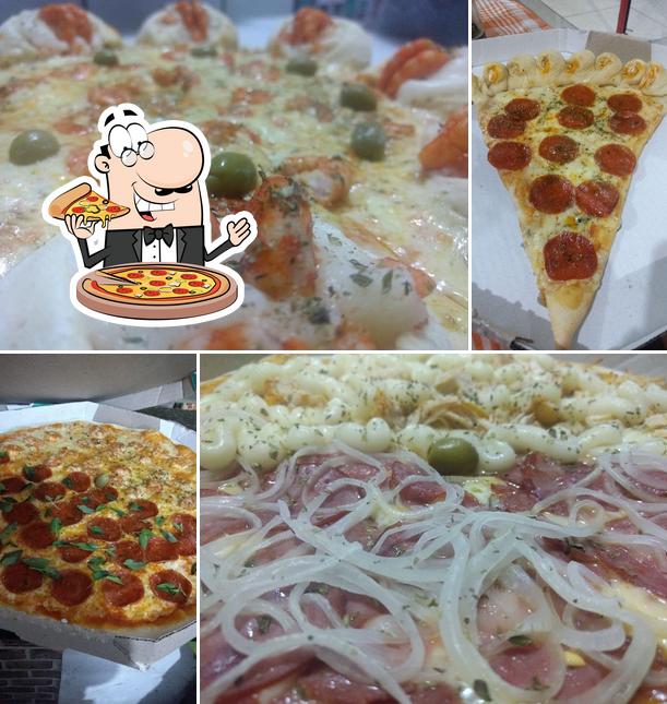 Experimente pizza no Gordelicia Hamburgueria