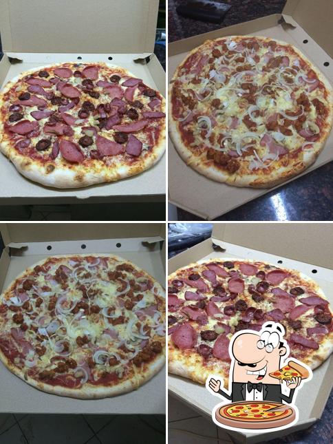 Try out various types of pizza