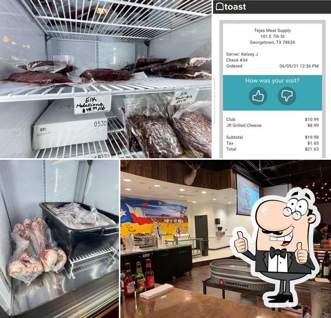 Tejas Meat Supply in Restaurant menu and reviews