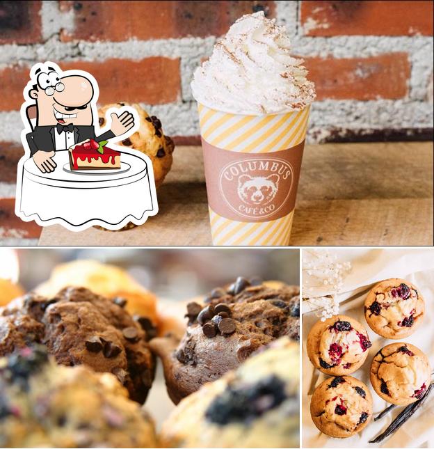 Profitez l'un des desserts