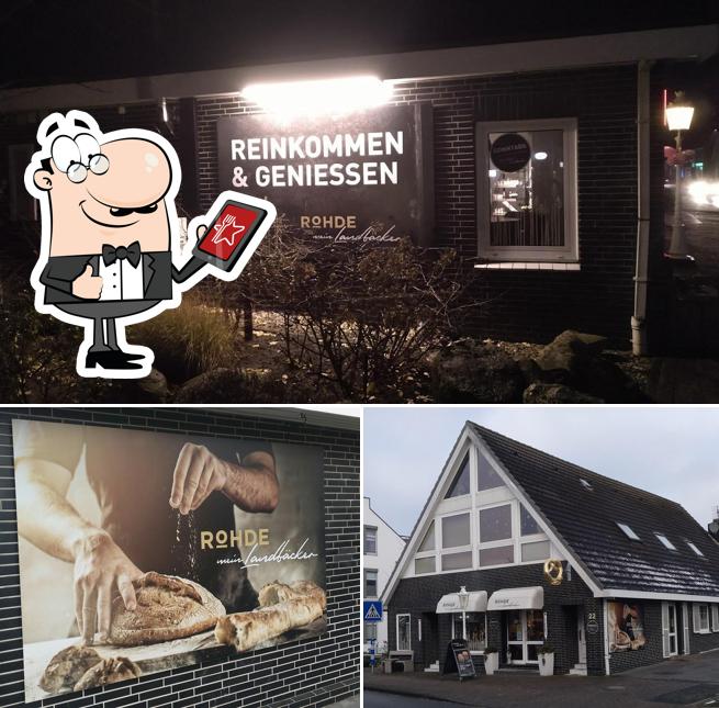 Las fotos de exterior y comida en Bäckerei Rohde
