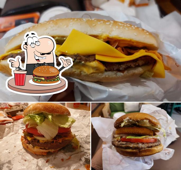 Get a burger at Burger King Audeju