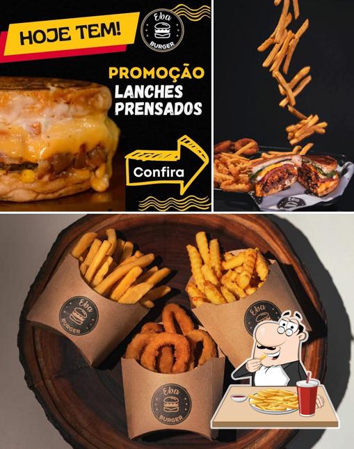 Batata frita em Eba Burger