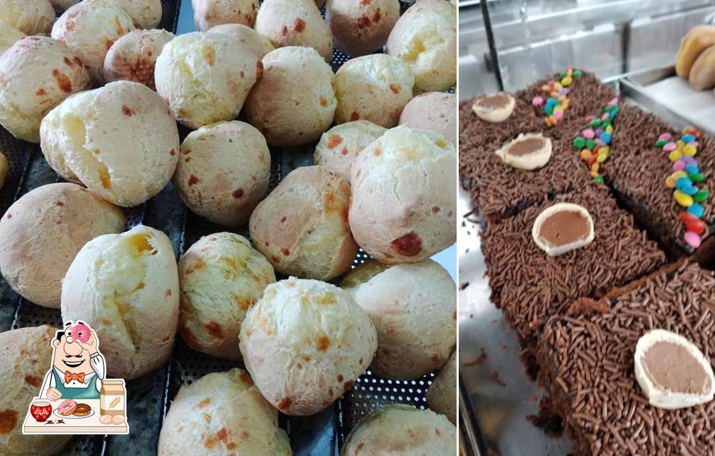 Padaria e Confeitaria D'Costa oferece uma gama de pratos doces