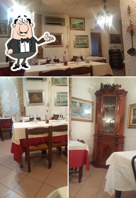 L'intérieur de Trattoria La Pesa di Bereguardo