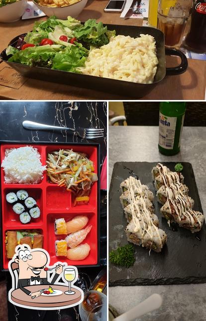 Nourriture à Sakura BBQ & Sushi Restaurant Lörrach