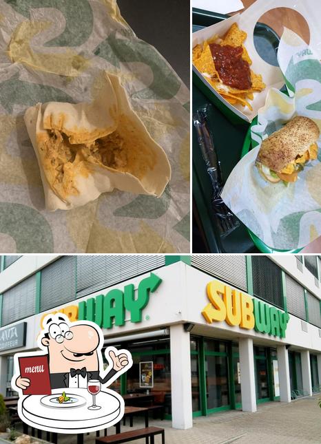 Subway si caratterizza per la cibo e interni