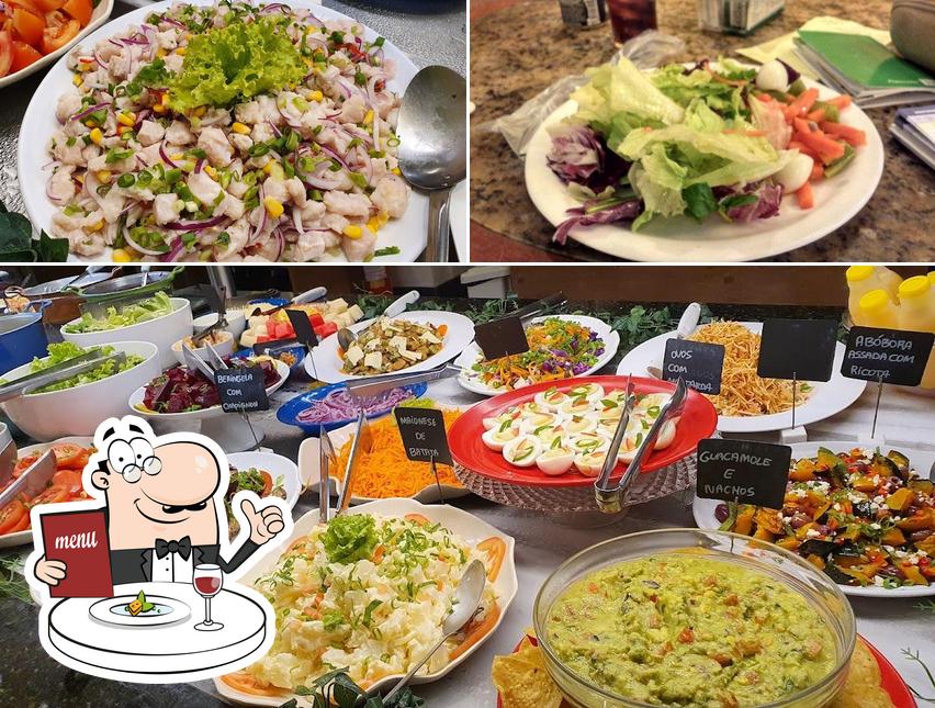 Platos en Restaurante Estação Sabor