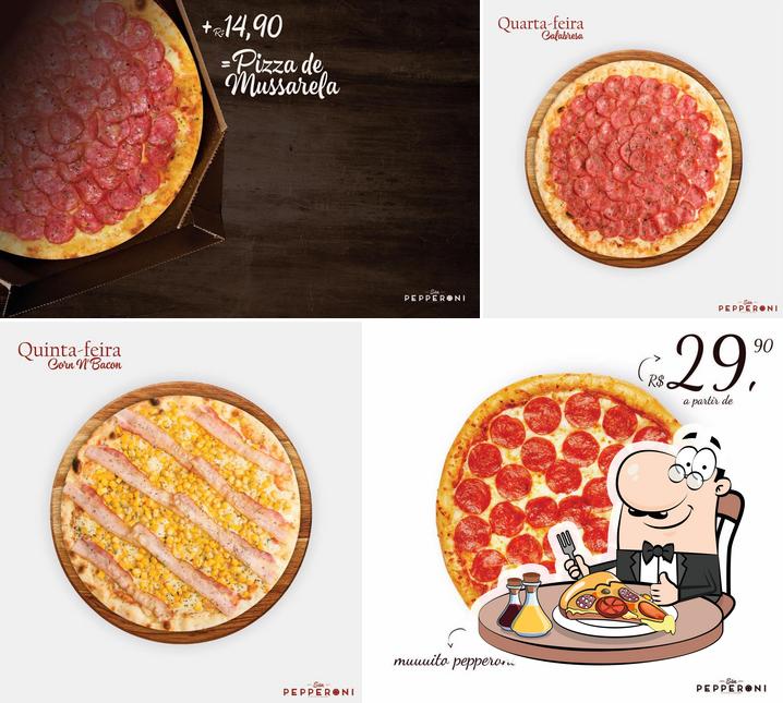 Peça pizza no San Pepperoni