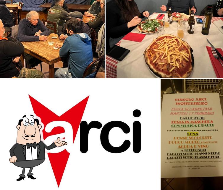 Gli interni di Circolo Arci Montenero