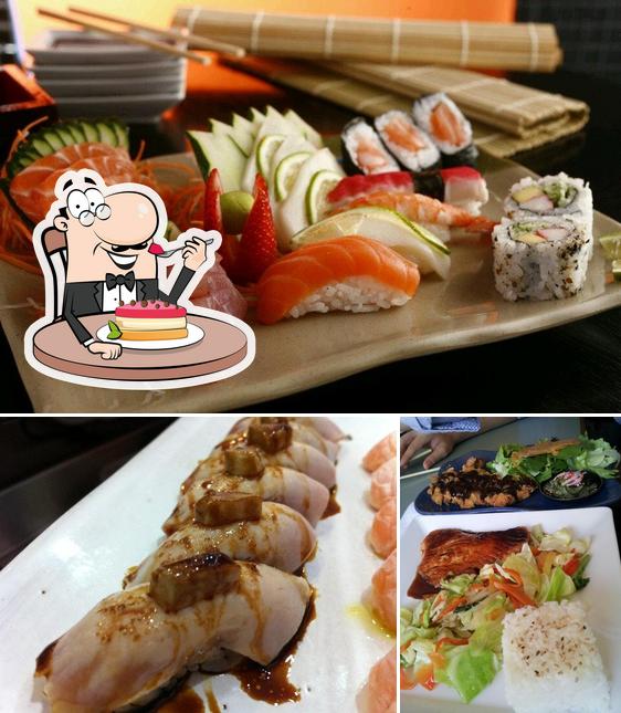 Sushi Wabi oferece uma escolha de sobremesas