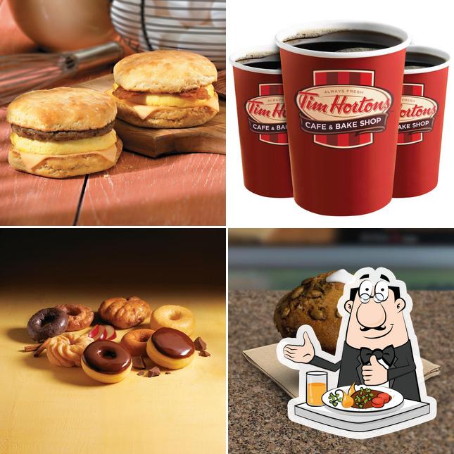 Nourriture à Tim Hortons