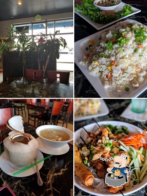 Comida en 108 Vietnamese Restaurant