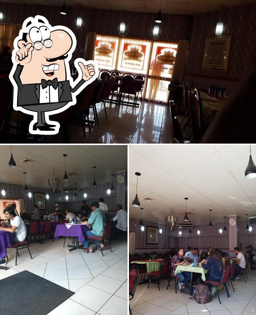 The interior of Cape To India Restaurant-Gatesville