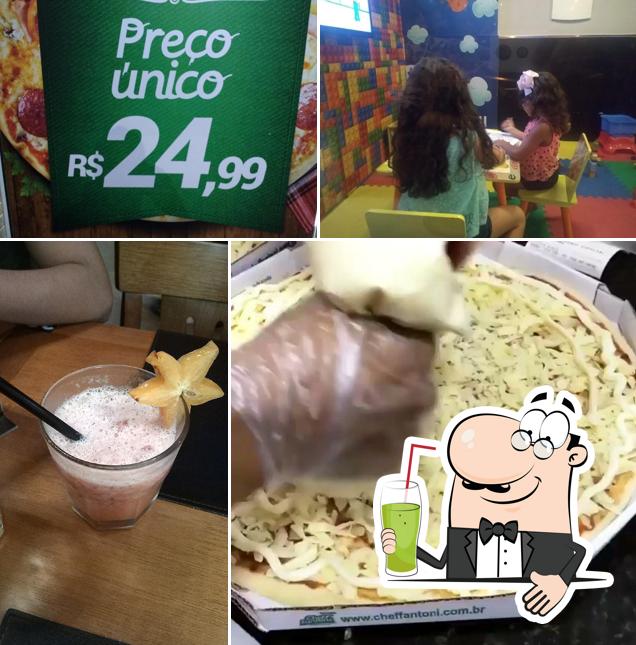 Peça diversos bebidas fornecidos no Chef Fantoni Laranjeiras - Pizzas Pré Assadas