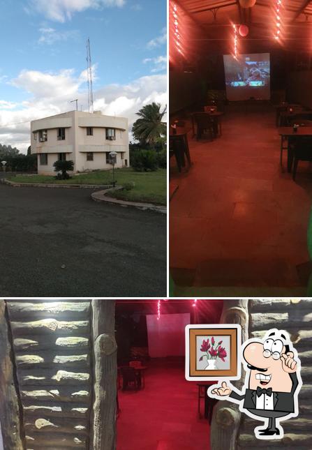 This is the picture showing interior and exterior at Hotel Panchratna