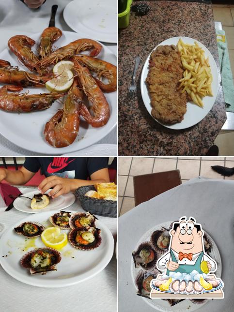 Try out seafood at La Madreña