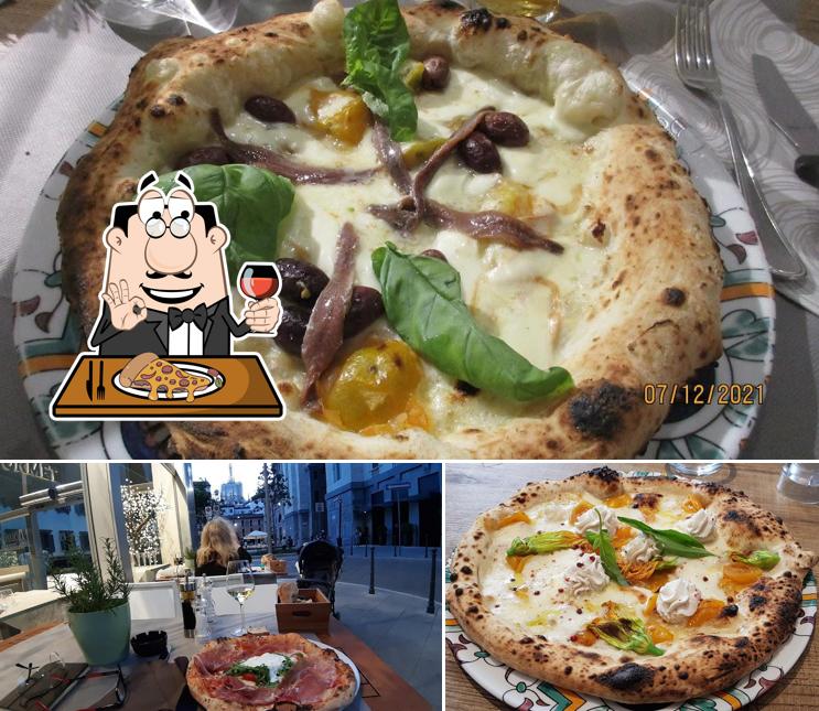 A Aqua e Farina, puoi assaggiare una bella pizza