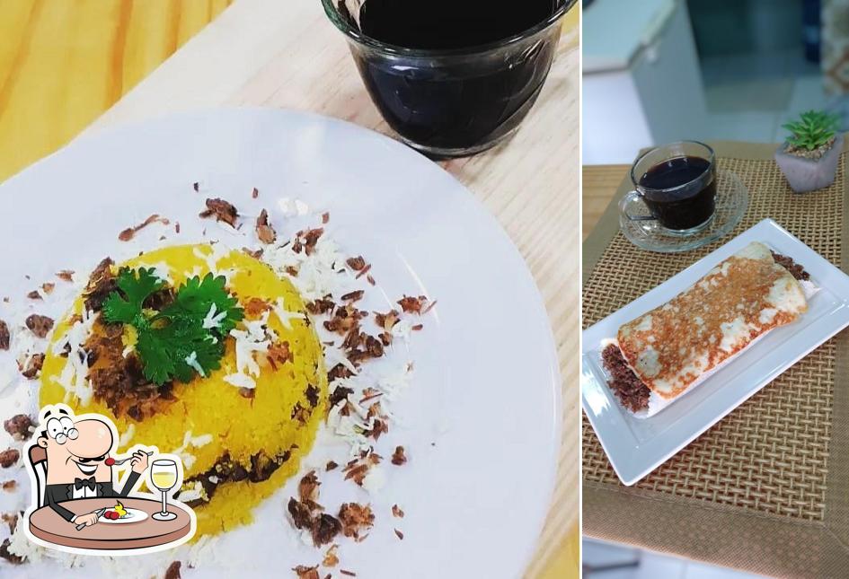 Comida em Café Aconchego