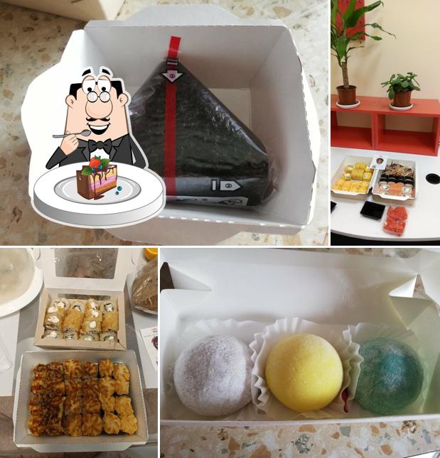 Gâteau au chocolat à Fishka sushi