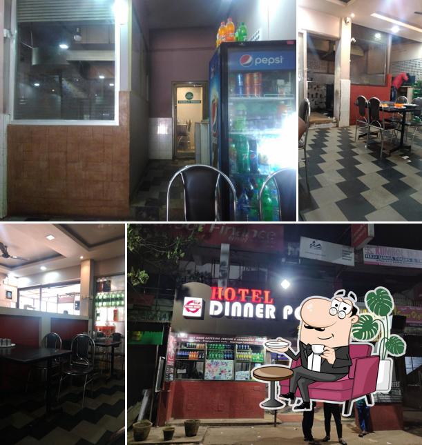 The interior of Hotel Dinner Point