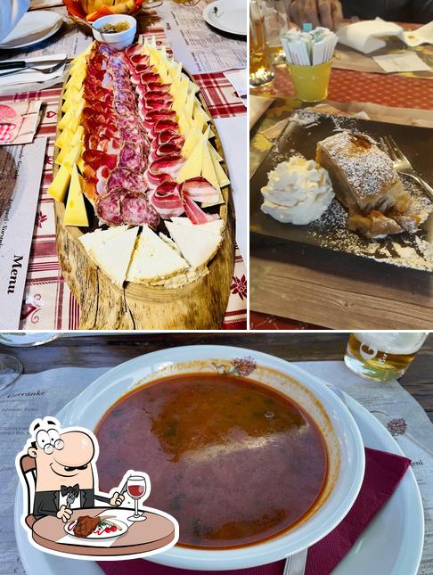 Ordina i piatti di carne a Malga Pramosio / Cjasere Promôs / Promoser Alm