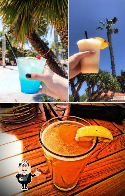 Enjoy a beverage at Tropics Cantina