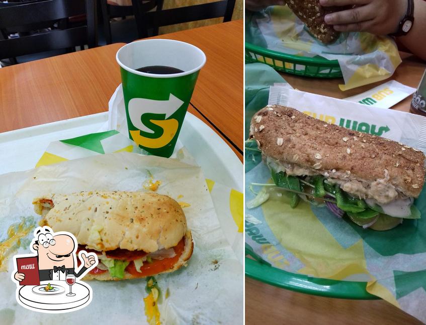 Comida em Subway