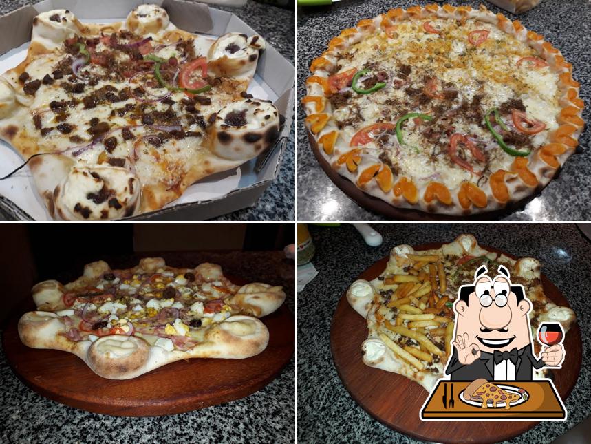 Experimente pizza no Império pizzaria