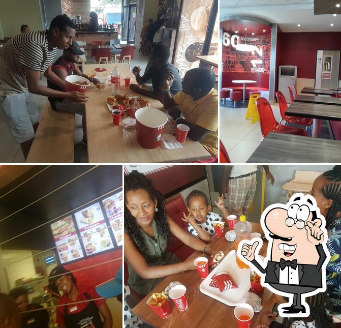 The interior of KFC Sun Village