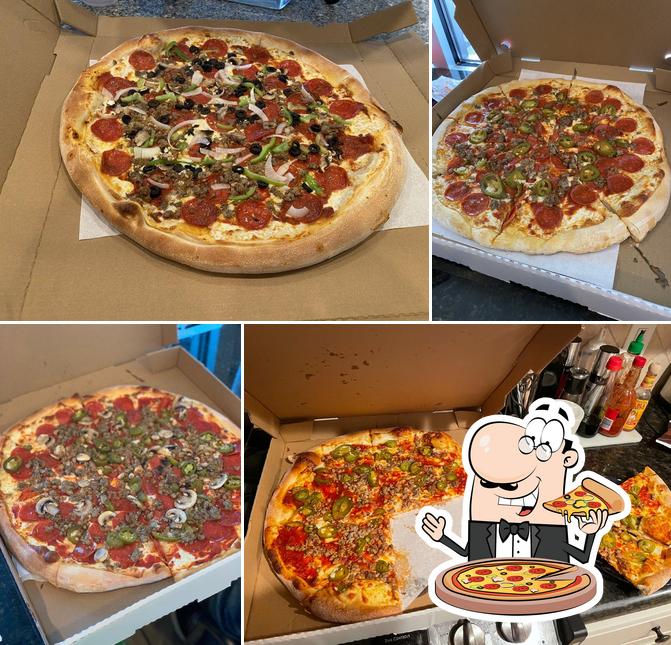 Попробуйте пиццу в "Yonkers Pizza Company"