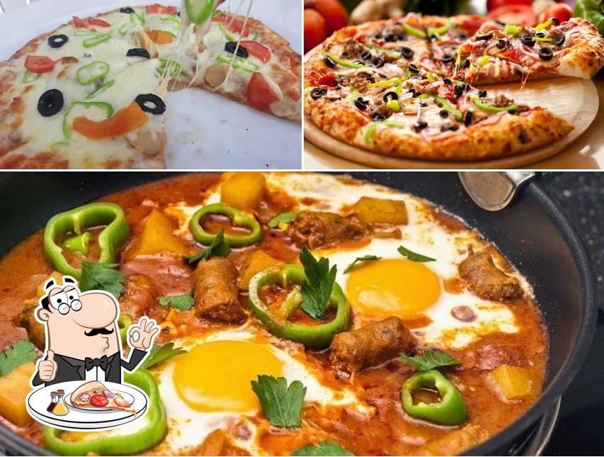 Elige una pizza en Restaurant TAHRICHA تحريشة