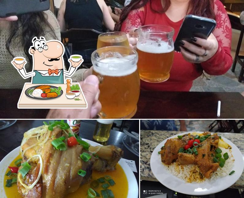 Platos en Bar do Eder
