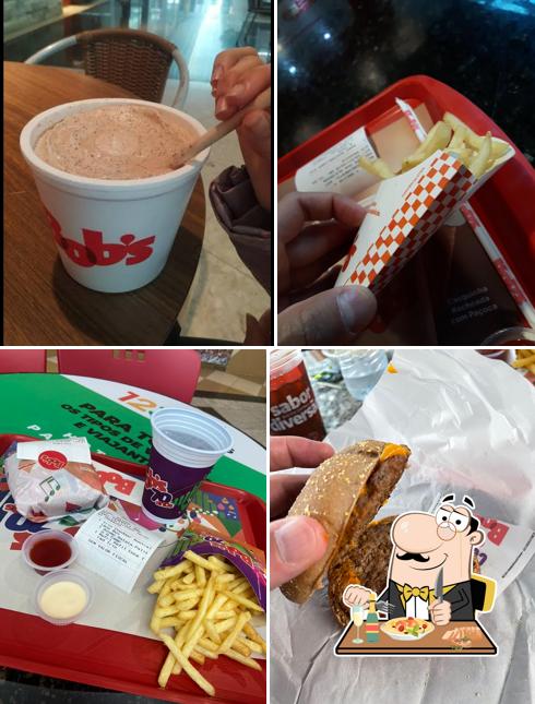 Comida em Bob's Burger - Aeroporto Recife