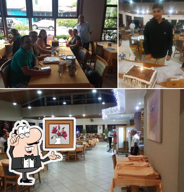 O interior do Pizzaria Don Rossi