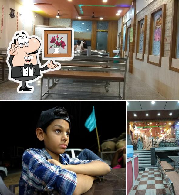 The interior of Gurudev restaurant