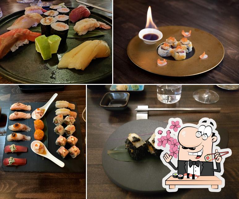 Prova le diverse opzioni di sushi