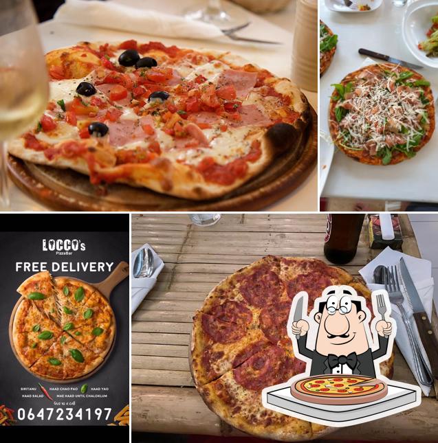 Pide una pizza en Locco's PizzaBar
