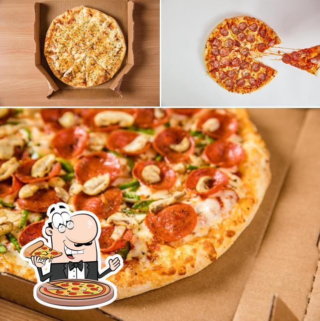 Experimente diferentes variedades de pizza