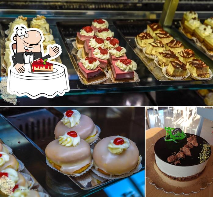 Bar Claudio Pasticceria Gelateria serve un'ampia gamma di dolci