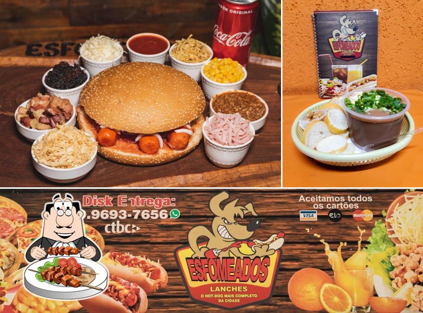 Esfomeados Lanches, Hot dogs, pizzas, caldos e batatas frita