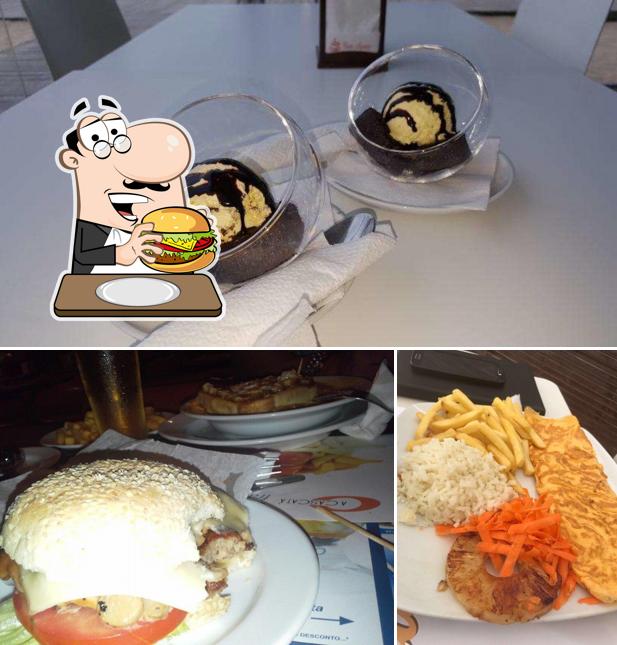 Hambúrguer em A Cascata - Cafe Snack Bar, Lda