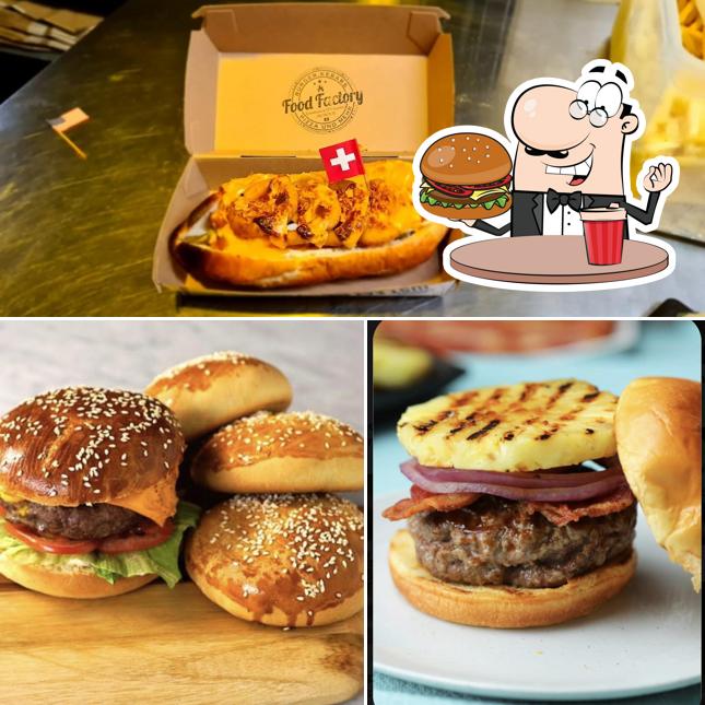 Gli hamburger di Food Factory Aarberg potranno soddisfare molti gusti diversi