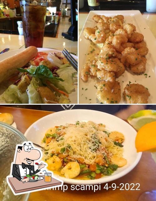 Food at Olive Garden Italian Restaurant