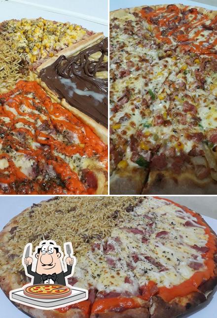 No Cantinho Da Pizza, você pode degustar pizza