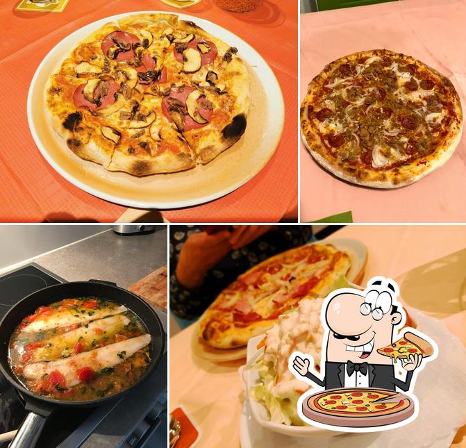 Kostet eine Pizza bei Casa Carmelina Ristorante Pizzeria
