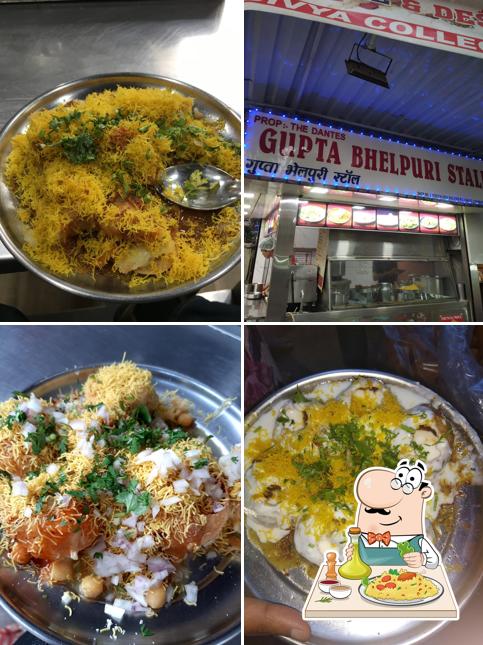 Meals at Gupta Bhel Puri Stall